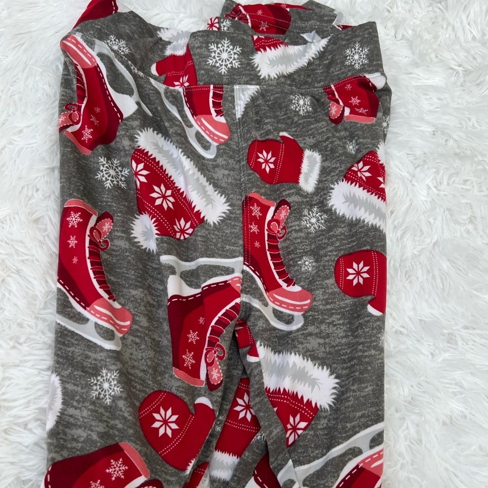 Small Chances R Ice Skating Leggings, Winter Leggings, Cute Leggings
